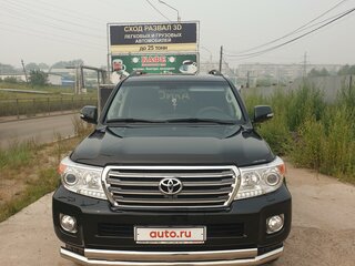 2014 Toyota Land Cruiser 200 Series Рестайлинг 1, чёрный, 5255000 рублей, вид 3