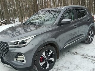 2023 Chery Tiggo 4 Pro I Рестайлинг, серый, 1800000 рублей, вид 1