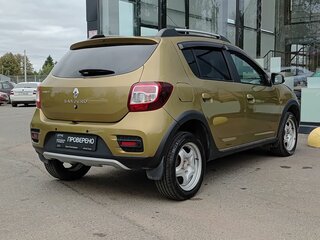 2017 Renault Sandero Stepway II, зелёный, 1120000 рублей, вид 5