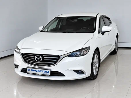 2015 Mazda 6 III (GJ) Рестайлинг, белый, 1750000 рублей, вид 1