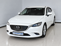 2015 Mazda 6 III (GJ) Рестайлинг, белый, 1750000 рублей