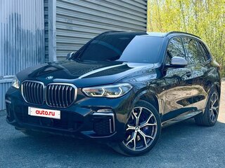 2019 BMW X5 M50d IV (G05/G18), чёрный, 7390000 рублей, вид 2