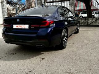 2021 BMW 5 серии 530d xDrive VII (G30/G31/G38) Рестайлинг, синий, 8500000 рублей, вид 2