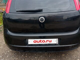 2007 Fiat Punto III Grande Punto, чёрный, 350000 рублей, вид 3