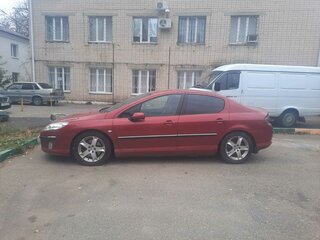 2004 Peugeot 407, красный, 490000 рублей, вид 2
