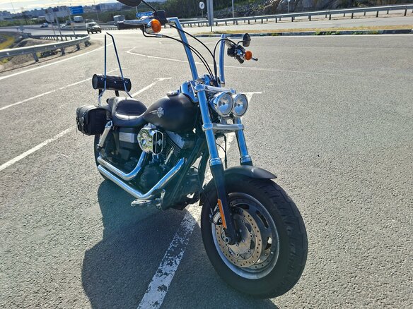 2012 Harley-Davidson Fat Bob, чёрный, 800000 рублей
