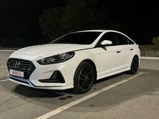 2017 Hyundai Sonata VII (LF) Рестайлинг, белый, 1990000 рублей, вид 3