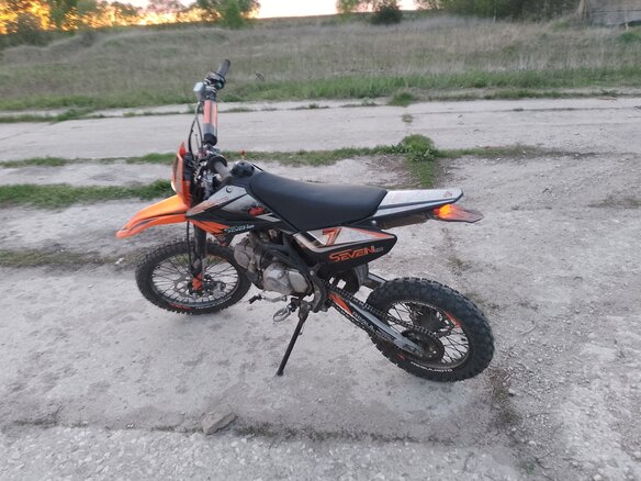 2022 Regulmoto Seven Pro, оранжевый, 70000 рублей - вид 1