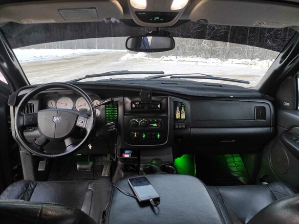 2004 Dodge RAM III (DR/DH), чёрный, 3300000 рублей - вид 18
