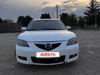 2008 Mazda 3 I (BK) Рестайлинг, белый, 420000 рублей, вид 2