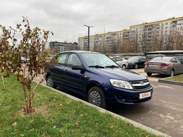 2013 Lada (ВАЗ) Granta I, синий - вид 1