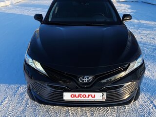2021 Toyota Camry VIII (XV70), чёрный, 3800000 рублей, вид 1