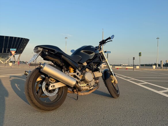 2005 Ducati Monster 400, чёрный, 220000 рублей - вид 3