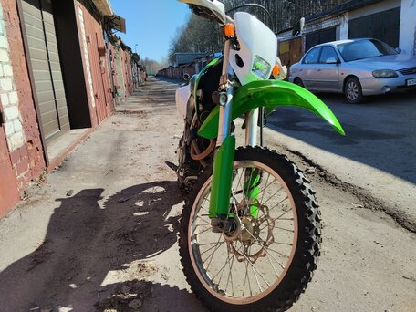 2005 Honda XR 400, зелёный, 300000 рублей, вид 4