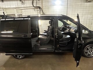 2021 Mercedes-Benz V-Класс Long 250 d длинный III (W447) Рестайлинг, чёрный, 6600000 рублей, вид 4