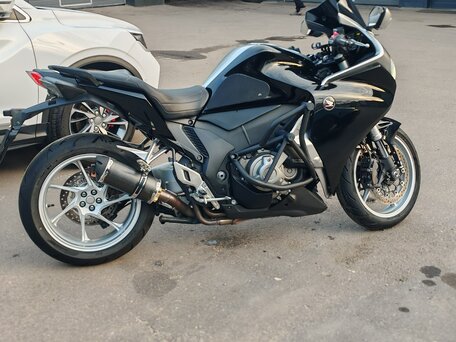 2013 Honda VFR 1200, чёрный, 920000 рублей, вид 3