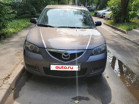 2008 Mazda 3 I (BK) Рестайлинг, серый, 360000 рублей
