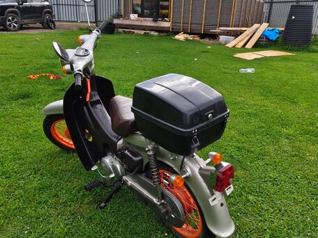 1998 Honda Little Cub, серебристый, 70000 рублей, вид 4