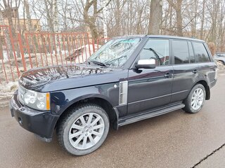 2008 Land Rover Range Rover Supercharged III Рестайлинг, синий, 1600000 рублей, вид 3