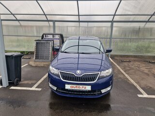 2014 Skoda Rapid I, синий, 1000000 рублей, вид 2