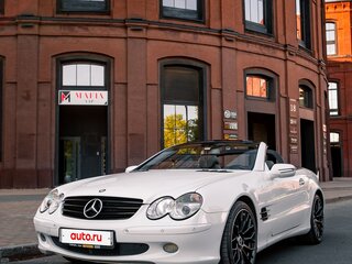 2006 Mercedes-Benz SL-Класс 350 V (R230), белый, 2500000 рублей, вид 2