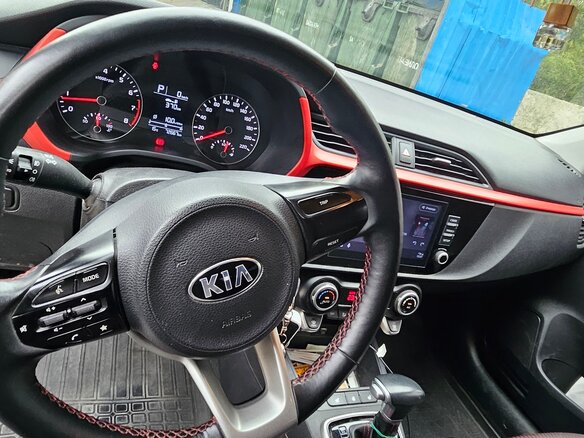 2020 Kia Rio X IV Рестайлинг, чёрный, 1650000 рублей - вид 29