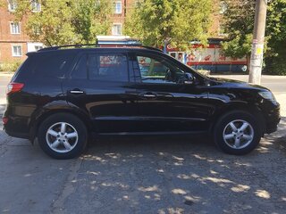 2012 Hyundai Santa Fe II Рестайлинг, чёрный, 1300000 рублей, вид 4
