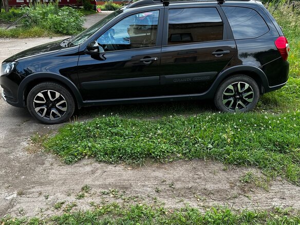 2023 Lada (ВАЗ) Granta Cross Euro-2 I Рестайлинг, чёрный, 800000 рублей - вид 8