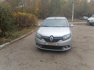2014 Renault Logan II, серебристый, 520000 рублей, вид 1