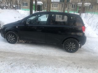 2007 Chevrolet Aveo I, чёрный, 175000 рублей, вид 3