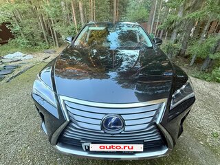 2016 Lexus RX 450h IV, чёрный, 4550000 рублей, вид 1