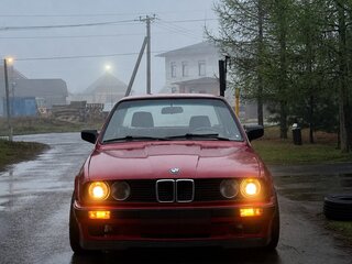1988 BMW 3 серии 324d II (E30), красный, 750000 рублей, вид 2