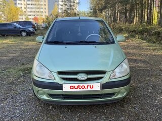 2007 Hyundai Getz I Рестайлинг, зелёный, 550000 рублей, вид 2
