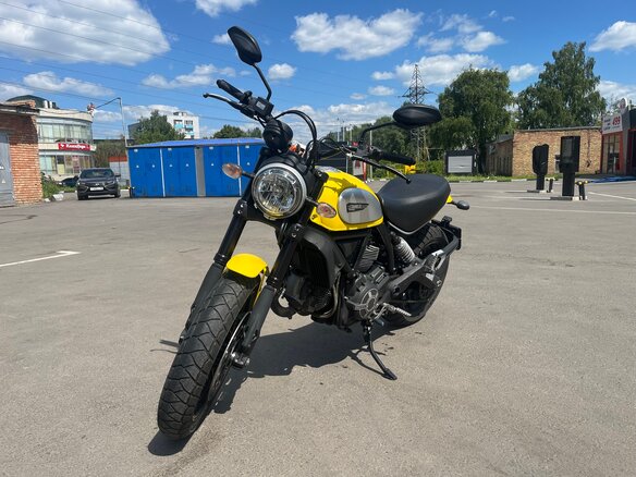 2016 Ducati Scrambler 800, жёлтый, 559000 рублей - вид 6