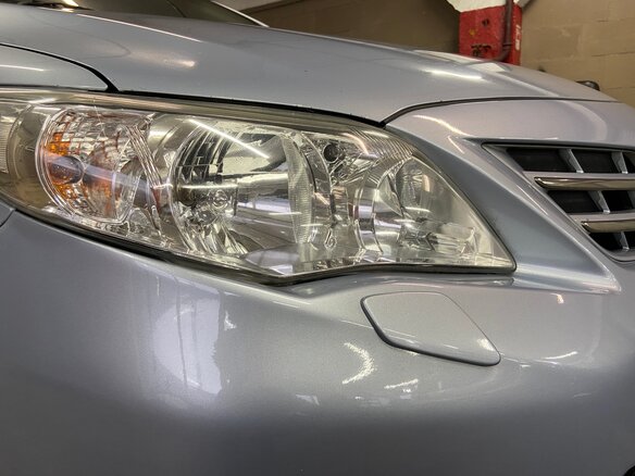 2011 Toyota Corolla X (E140, E150) Рестайлинг, голубой - вид 13