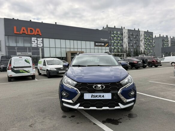 2026 Lada (ВАЗ) Iskra SW Cross, синий - вид 10