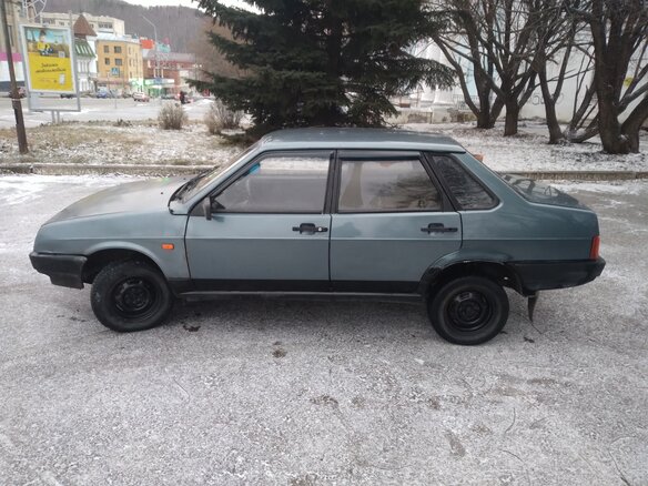 2000 Lada (ВАЗ) 21099, серый - вид 3