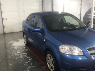 2008 Chevrolet Aveo I Рестайлинг, синий, 250000 рублей, вид 4