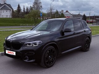 2021 BMW X3 M40d III (G01), чёрный, 5100000 рублей, вид 2
