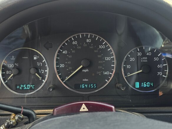 2003 Mercedes-Benz M-Класс 350 I (W163) Рестайлинг, чёрный - вид 7