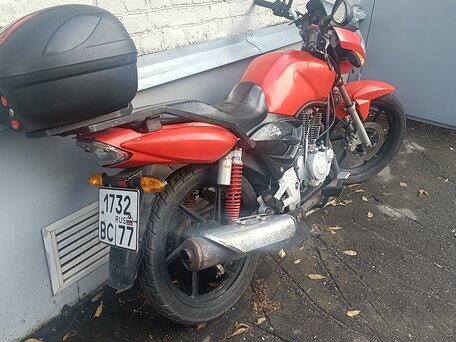 2007 TVS Apache, красный, 79500 рублей, вид 2
