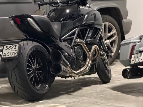 2012 Ducati Diavel, чёрный, 880000 рублей, вид 1