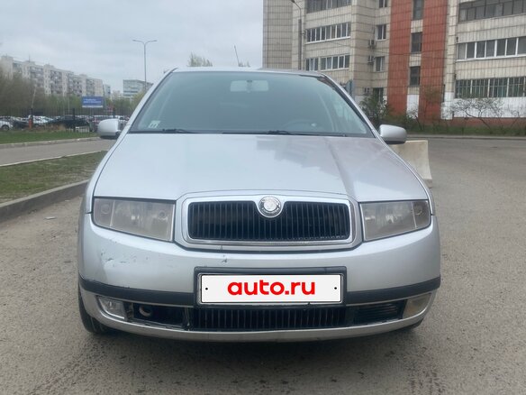 2002 Skoda Fabia I, серебристый, 260000 рублей - вид 1