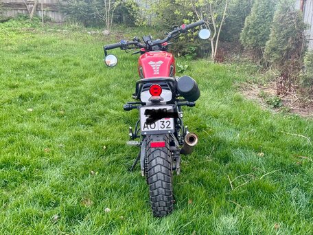 2024 Fuego Scrambler 3.0, красный, 215000 рублей, вид 4