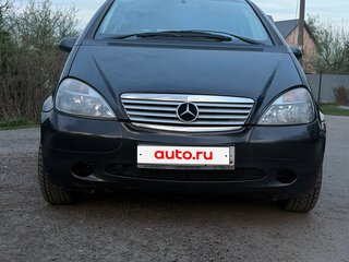 1999 Mercedes-Benz A-Класс 160 I (W168), чёрный, 330000 рублей, вид 2
