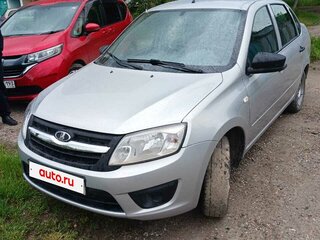 2018 Lada (ВАЗ) Granta I, серебристый, 450000 рублей, вид 1