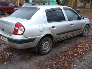 2006 Renault Symbol I Рестайлинг 2, серебристый, 365000 рублей, вид 4
