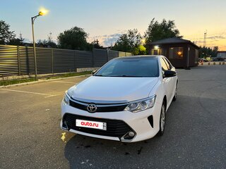 2015 Toyota Camry VII (XV50) Рестайлинг, белый, 1500000 рублей, вид 5