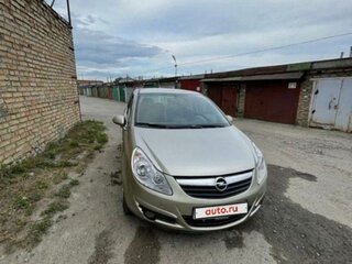 2008 Opel Corsa D, золотистый, 730000 рублей, вид 1