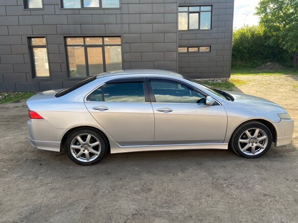 2003 Honda Accord VII, серебристый, 780000 рублей - вид 2